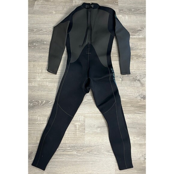 Hotline Wetsuit 90s 3mm Medium Stocky Full Suit Surfing Made USA Santa Cruz VTG - Picture 3 of 5
